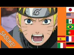 Naruto Yelling Sasuke In 9 Languages Youtube