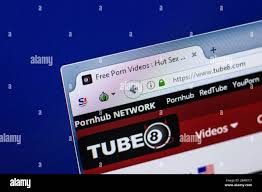 Ryazan, Russia - April 29, 2018: Homepage of Tube8 website on the display  of PC, url - Tube8.com Stock Photo - Alamy