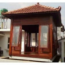Maybe you would like to learn more about one of these? Rumah Kayu Minimalis Ukuran 3mx3m Bahan Kayu Kelapa Shopee Indonesia