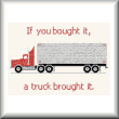 Newsletter savings · superior customer service · pay by check Trucks Online Cross Stitch Patterns