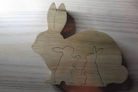 So können schöne arbeiten mit der laubsäge, dekupiersäge und stichsäge vollbracht werden. Osterhasen Puzzle Fur Kleine Und Grosse Bauanleitung Zum Selberbauen 1 2 Do Com Deine Heimwerker Community