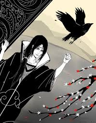 Uchiha Itachi Crow Fanart Akatsuki Itachi Itachi Uchiha Cool Artwork