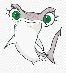 A hammerhead shark uses its wide head to trap stingrays by pinning them to the seafloor. Hammerhead Shark Cartoon Png Free Cute Hammerhead Shark Drawing Cartoon Shark Png Free Transparent Png Images Pngaaa Com