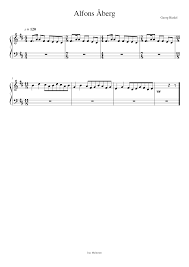 Open your account to access our products and services. Alfons Aberg Sheet Music For Piano Solo Download And Print In Pdf Or Midi Free Sheet Music For Alfons Aberg By Georg Riedel Jazz Musescore Com
