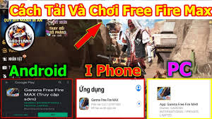 Garena free fire max là một trò chơi độc lập với garena free fire. Free Fire HÆ°á»›ng Dáº«n Cach Táº£i Va Kich Hoáº¡t Free Fire Max Tren Android Iphone Giáº£ Láº­p Pc Youtube