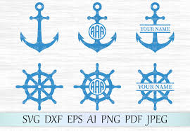 Download Anchor And Wheel Graphic By Magicartlab Creative Fabrica