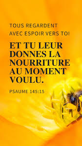 La Bible Verset Illustre Psaumes 145 15 La Bible Psaumes Journal De Priere