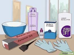 This is the easiest hair bleaching method at home, as results are seen as early as a week. 3 Ways To Put Streaks In Your Hair At Home Wikihow