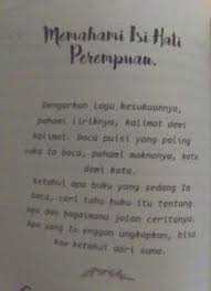 Perempuan Penggenggam Rindu Kutipan Remaja Ungkapan Tahu