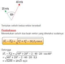 Tiga buah vektor a, b dan c memiliki arah dan besar seperti gambar berikut. 5 Contoh Soal Essay Vektor Fisika Lengkap Jawaban Pembahasan Blog Artikelkeren Com