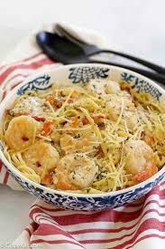 Red Lobster Shrimp Pasta Recipe Pasta Recipes Alfredo Pasta Dishes White Wine Sauce Recipes