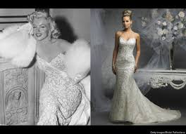 5 Ways To Look Like Marilyn Monroe On Your Wedding Day Glamourous Wedding Dress Hollywood Glamour Wedding Wedding Dresses