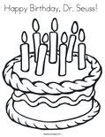 Free printable 5 happy birthday dr seuss coloring pages available in high quality image and pdf format. Happy Birthday Dr Seuss Coloring Page Twisty Noodle