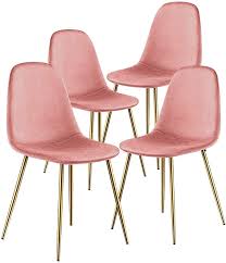 Mid century & modern dining chairs. Amazon Com Kealive Dining Chair Set Of 4 For Modern Kitchen Dining Room Mid Century Side Cha Dining Chairs Modern Side Chairs Mid Century Modern Side Chairs