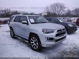 Shop the 2015 4runner toyota. Toyota 4runner Sr5 Limited Trail Trd Pro 2015 Silver 4 0l Vin Jtebu5jr8f5223871 Free Car History