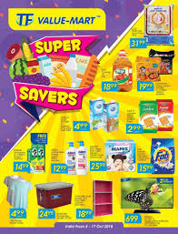 Tf value mart operates a chain of more than 35 grocery retail stores across several states in malaysia, offering fresh produce, grocery products and general merchandise to local consumers. Tf Value Mart Promotion Catalogue 4 October 2018 17 October 2018