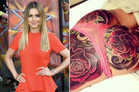It almost looks like you're wearing a piece of jewelry. Cheryl Cole S Rose Tattoo Cost As Much As A Car Was It Worth It Mirror Online