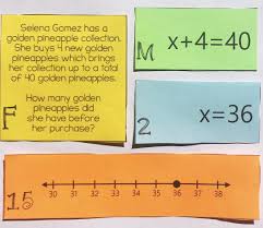 This One Step Equations Word Problems Sorting Activity Was The Perfect Way For My 6th Grade Solving Equations Activity Word Problems 7th Grade Math Worksheets
