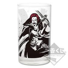 Anime one piece shanks pvc action figure collectible figurine toy gift 18cm. Animefanshop De Akagami No Shanks One Piece Glas