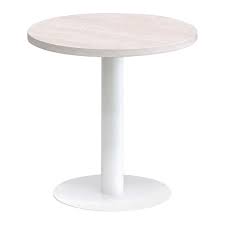 Mast Round Cafe Table In White Washed Ash Cafe Tables Restaurant Table Bases Modern Cafe