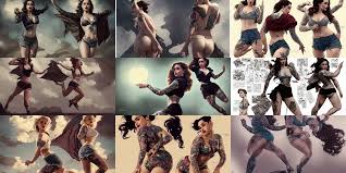 tattooed pinup sexy girl emilia clarke wearing a | Stable Diffusion |  OpenArt