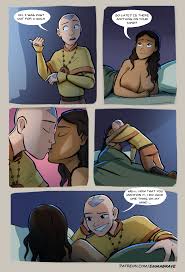 Aang x katara comic