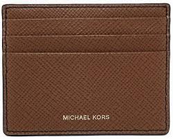4 brand new from $49.97. Amazon Com Michael Kors Mens Slim Leather Card Case Wallet Luggage Saff Small Clothing Shoes Jewelry