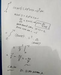 Sekian dari rumuspintar, selamat belajar. Nilai Integral Atas 0 Bawah 3 4x 5 2x 2 5 1 4 Dx Tolong Ya Kak Nnti Saya Tambahin Lagi Poinya Brainly Co Id