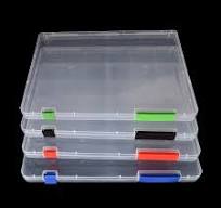 Transparent Storage Box Clear Plastic Document Paper Filling ...