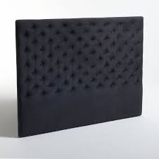 tete de lit capitonnee en velours jedeo taille 160 cm 140 cm tete de lit capitonnee lit capitonne tete de lit en velours