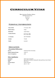 Maybe you would like to learn more about one of these? Cv Template Za Resume Examples Cv Template Bio Data For Marriage Bio Data