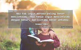 Entah karena merasa selalu gagal dalam melakukan apapun atau kian membandingkan diri dengan kehidupan orang lain. Jagokata Com Moammar Emka Aku Tak Ingin Merasa Paling Benar Mencintaimu Aku Hanya Ingin Mencintaimu Dengan Benar Dan