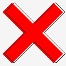 Un pavillon rouge à croix de saint andré blanche est appelé pavillon de plongée et signale la présence de plongeurs, la croix de saint andré est un engin destiné à la pêche du corail. Croix Rouge Avec Contour Sortant Clipart Rouge Rouge Contour Png Et Vecteur Pour Telechargement Gratuit