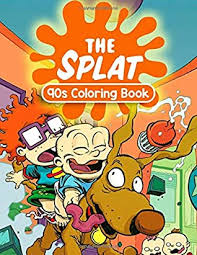 Free printable nickelodeon coloring pages for kids cartoon. The Splat 90s Coloring Book Coloring The 90s Nickelodeon Favorite Characters By Tony Ban