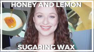 Lemon oatmeal is useful to bleach hair and also in exfoliating and cleansing skin. Honey Lemon Sugaring Wax Youtube