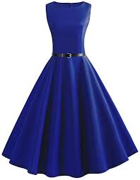 Spring Women Vintage Solid Sleeveless O Neck Evening Vintage Gown Party Dancing Queen Prom Swing Dress Valentines Day