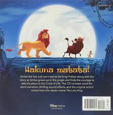 5 out of 5 stars. Read Along Storybook And Cd The Lion King Books4children
