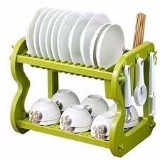 Plait the child's hair abused. This Colorful 2 Tier Plastic Dish Drainer With Cutlery Rack Holder Is Ideal To Put For Any Size Dishes Cups Mugs Home Gadgets Sink Accessories Dining Storage