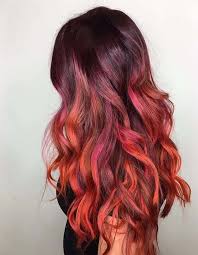 New Summer Hair Color Ideas For 2019 Bold Hair Color Red Ombre Hair Summer Hair Color