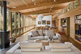 Inspired By Temples And Traditional Palaces This Tropical Modern House Sits On Narrow House Designs Open Concept House Plans Modern Cottage