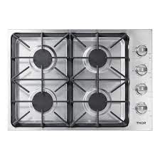 Check spelling or type a new query. 30 Inch Professional Drop In Gas Cooktop With Four Burners In Stainless Steel Thor Kitchen
