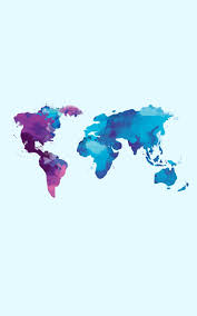 World Map Painted Wallpaper On Wallpixel App Best Wallpaper App Bluewallpaper Bluewallpaperiphone Blue In 2020 World Map Painting Map Painting World Map Wallpaper