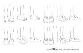 How do you draw shoes step by step? How To Draw Anime Shoes Step By Step Animeoutline