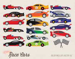 Buy 3 Get 30 Off Race Car Clipart Racing Car Clipart Race Etsy Race Cars Car Silhouette Clip Art