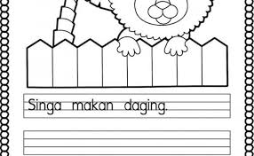Contoh surat lamaran kerja dalam bahasa inggris. Lembaran Kerja Latihan Menulis Suku Kata Prasekolah Cute766