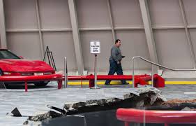 8 corvettes swallowed up in sinkhole