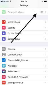 Personal Hotspot For Your Iphone Is Not Working Solved