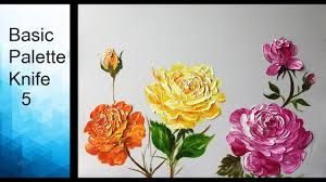 Check spelling or type a new query. Paint Rose Flowers With Acrylic Paints And A Palette Knife Basic Acrylic Techniques Episode 5 Youtube