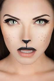 15 Einfache Einfache Halloween Make Up Ideen Fur Madchen Frauen 2018 Neue Trend Haar Tatto Unterwasche Bilds Schminkzeug Katze Schminken Fasching Schminken