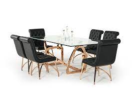 Get 5% in rewards with club o! Rose Gold Dining Set Decodesign Furniture Furniture Store Miami Fl Wholesale Prices